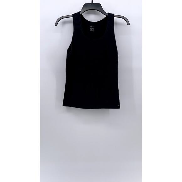 TAXI Tops - TAXI Women's Black Solid Scoop-Neck Casual Sleeveless Top SZ M